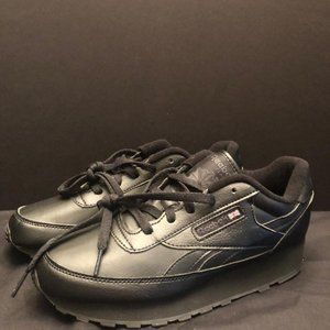 New! Reebok Black Athletic Shoes Size 8